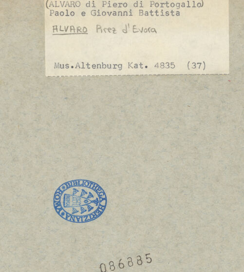 Rückseite von bh086885_recto