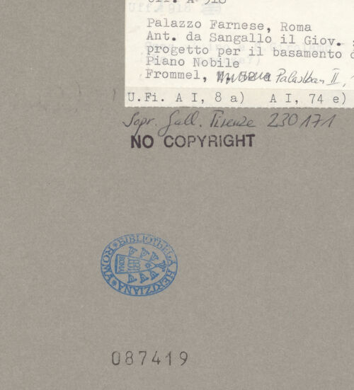 Rückseite von bh087419_recto