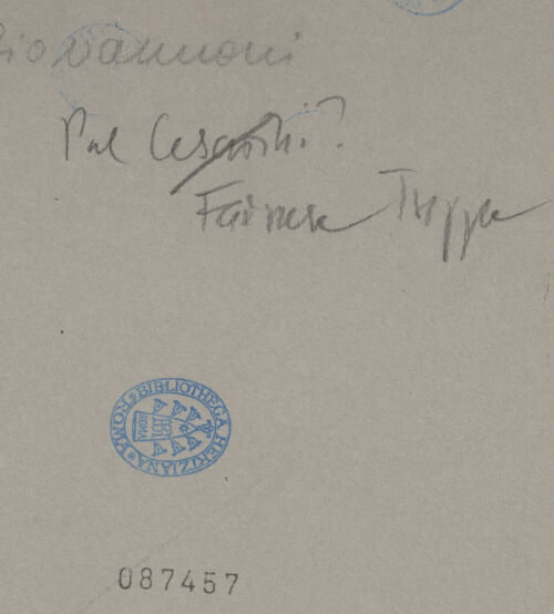 Rückseite von bh087457_recto