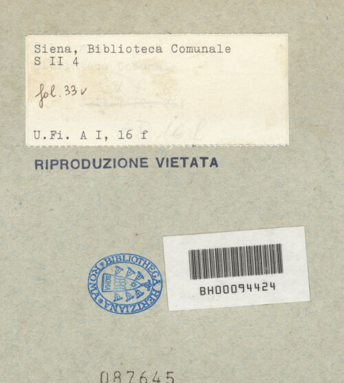 Rückseite von bh087645_recto