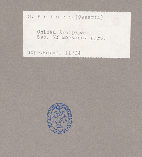 Rückseite von Sopr. BAS NA [https://www.deutsche-digitale-bibliothek.de/content/lizenzen/rv-ez/] MosaikdekorationPalmetten - Rechte Seite, Detail, bh088052_recto. Foto.