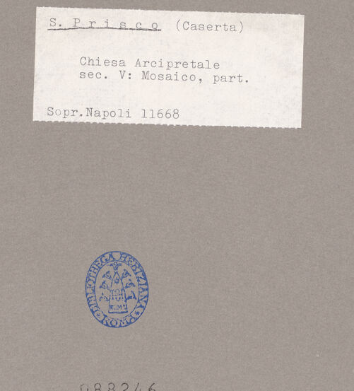 Rückseite von Sopr. BAS NA [https://www.deutsche-digitale-bibliothek.de/content/lizenzen/rv-ez/] MosaikdekorationChristus - Detail, bh088246_recto. Foto.