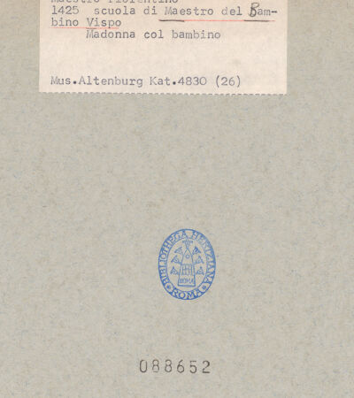 Rückseite von bh088652_recto