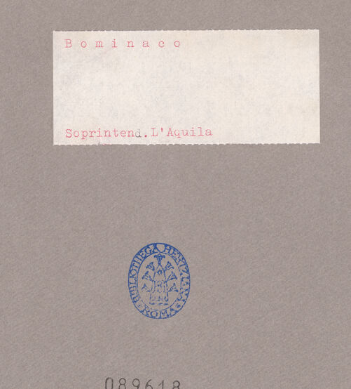 Rückseite von Sopr. L'Aquila [https://www.deutsche-digitale-bibliothek.de/content/lizenzen/rv-ez/] Doppelseitiges Prozessionskreuz - Rückseite, bh089618_recto. Foto.