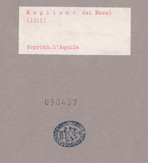 Rückseite von bh090437_recto