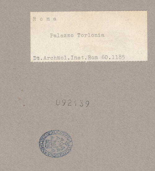 Rückseite von bh092139_recto