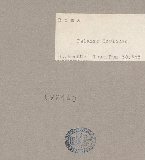 Rückseite von bh092140_recto