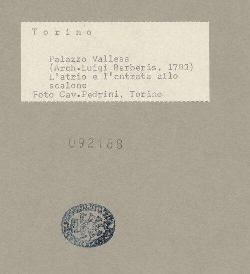 Rückseite von bh092188_recto