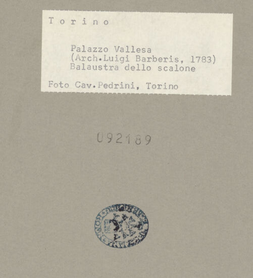 Rückseite von bh092189_recto