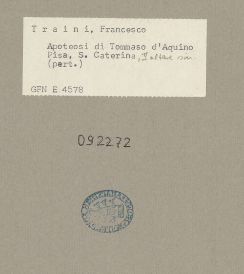 Rückseite von bh092272_recto