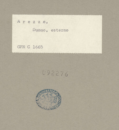 Rückseite von ICCD [https://www.deutsche-digitale-bibliothek.de/content/lizenzen/rv-ez/] Duomo - Ansicht von Südosten, bh092276_recto. Foto.