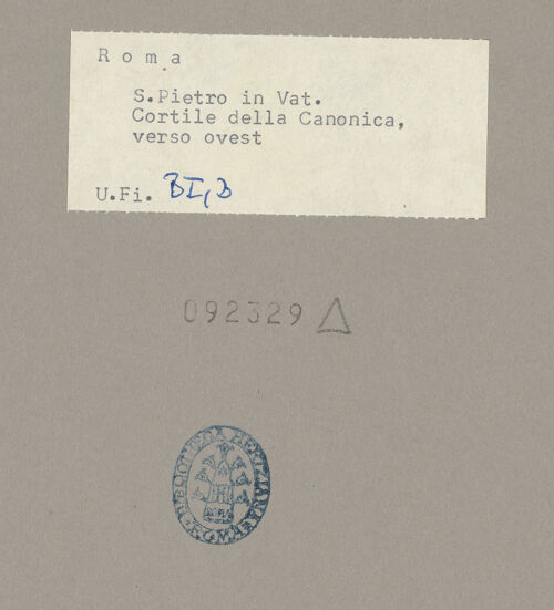 Rückseite von bh092329_recto