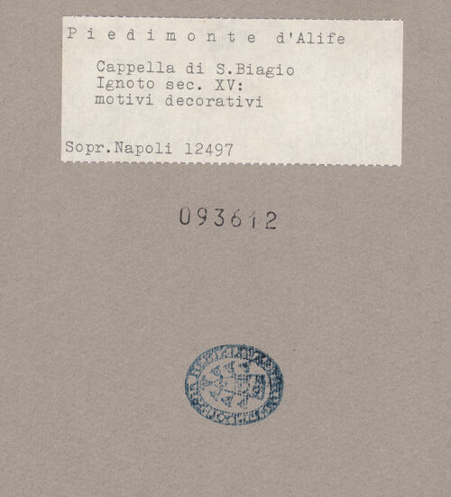 Rückseite von Sopr. BAS NA [https://www.deutsche-digitale-bibliothek.de/content/lizenzen/rv-ez/] Szenen aus der GenesisPropheten - Ioel (links, erstes Joch: Heiliger Augustinus und Tugenden), bh093612_recto. Foto.