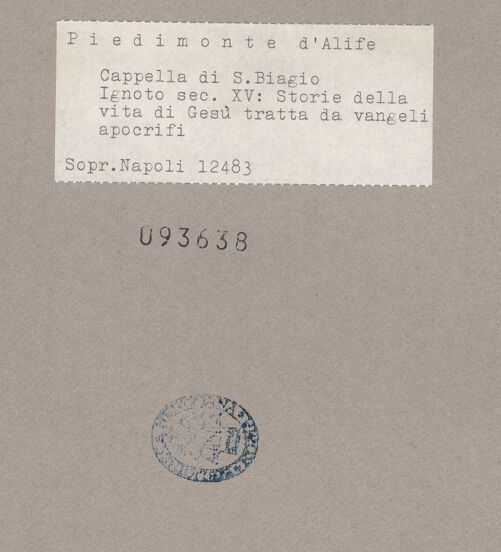 Rückseite von Sopr. BAS NA [https://www.deutsche-digitale-bibliothek.de/content/lizenzen/rv-ez/] Szenen aus der Jugend ChristiDas Christuskind fischt?; das Christuskind bestraft ein Kind - Das Christuskind bestraft ein Kind, bh093638_recto. Foto.