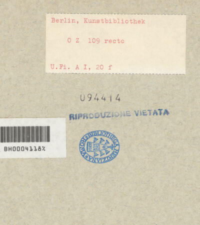 Rückseite von Bibliotheca Hertziana [https://www.deutsche-digitale-bibliothek.de/content/lizenzen/rv-fz/] San Liberatore a Maiella - Ausschnitt: Apsis, bh094414_recto. Foto.