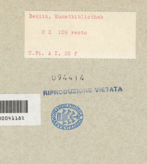 Rückseite von Bibliotheca Hertziana [https://www.deutsche-digitale-bibliothek.de/content/lizenzen/rv-fz/] San Liberatore a Maiella - Ausschnitt: Apsis, bh094414_recto. Foto.