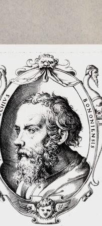 Rückseite von  [http://creativecommons.org/publicdomain/mark/1.0/] Bildnis des Achille Bocchio - , bh094559. Foto.