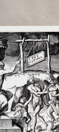 Rückseite von  [http://creativecommons.org/publicdomain/mark/1.0/] Spes ultima - , bh094569. Foto.