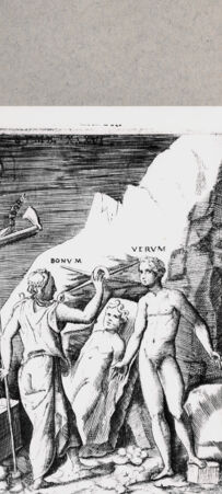 Rückseite von  [http://creativecommons.org/publicdomain/mark/1.0/] Bonum und Verum - , bh094588. Foto.