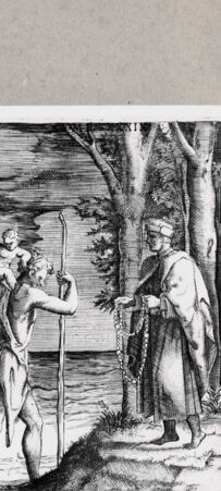 Rückseite von  [http://creativecommons.org/publicdomain/mark/1.0/] Heiliger Christophorus - , bh094590. Foto.