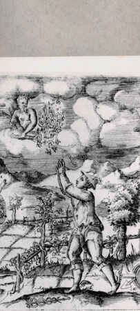 Rückseite von  [http://creativecommons.org/publicdomain/mark/1.0/] Göttliche Güte - , bh094632. Foto.