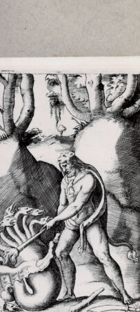 Rückseite von  [http://creativecommons.org/publicdomain/mark/1.0/] Herkules - , bh094638. Foto.