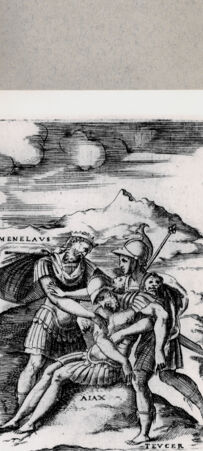 Rückseite von  [http://creativecommons.org/publicdomain/mark/1.0/] Menelaus, Ajax und Teucer - , bh094651. Foto.