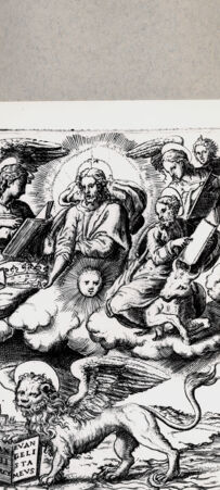 Rückseite von  [http://creativecommons.org/publicdomain/mark/1.0/] Heiliger Markus - , bh094677. Foto.