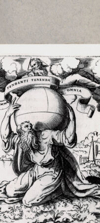 Rückseite von  [http://creativecommons.org/publicdomain/mark/1.0/] Atlas - , bh094679. Foto.