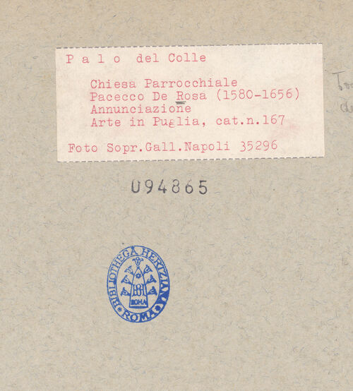 Rückseite von bh094865_recto