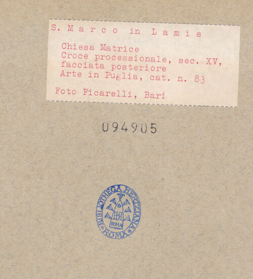 Rückseite von bh094905_recto