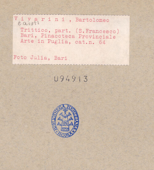 Rückseite von bh094913_recto