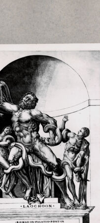 Rückseite von  [http://creativecommons.org/publicdomain/mark/1.0/] Laokoon - , bh094982. Foto.