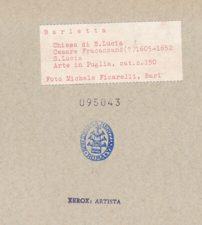 Rückseite von bh095043_recto