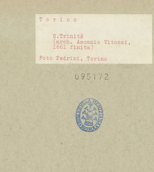 Rückseite von Pedrini, Augusto [https://www.deutsche-digitale-bibliothek.de/content/lizenzen/rv-ez/] Santissima Trinità - Kapelle links, bh095172_recto. Foto: Pedrini, Augusto.