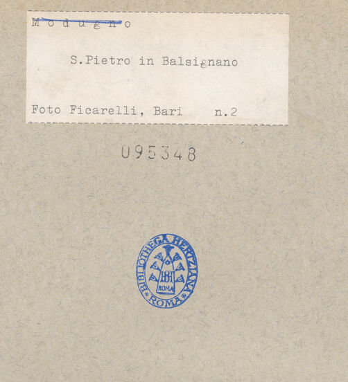 Rückseite von bh095348_recto