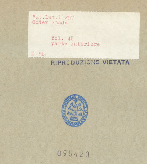 Rückseite von bh095420_recto