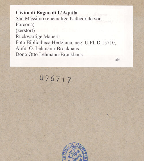 Rückseite von bh096717_recto