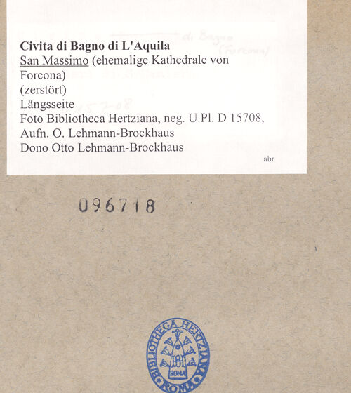 Rückseite von bh096718_recto