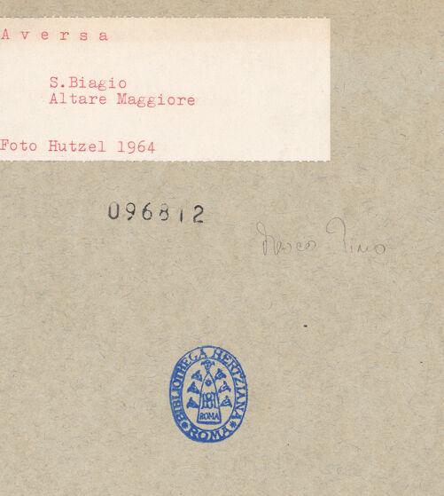 Rückseite von Hutzel, Max [https://www.deutsche-digitale-bibliothek.de/content/lizenzen/rv-ez/] San Biagio - Innenansicht, bh096812_recto. Foto: Hutzel, Max.