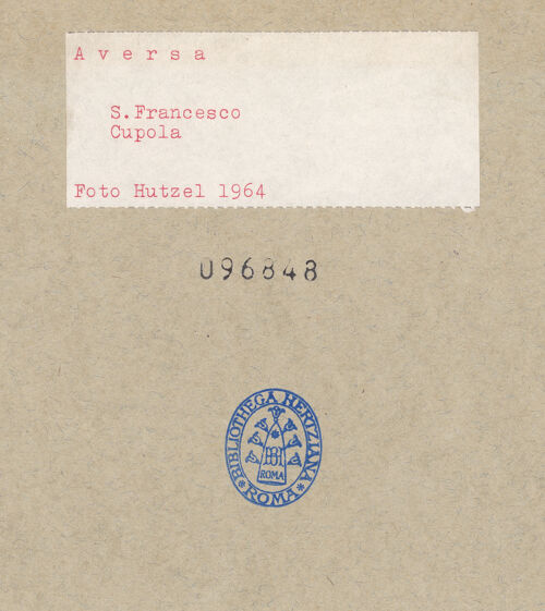 Rückseite von Hutzel, Max [https://www.deutsche-digitale-bibliothek.de/content/lizenzen/rv-ez/] San Francesco - Ansicht, bh096848_recto. Foto: Hutzel, Max.