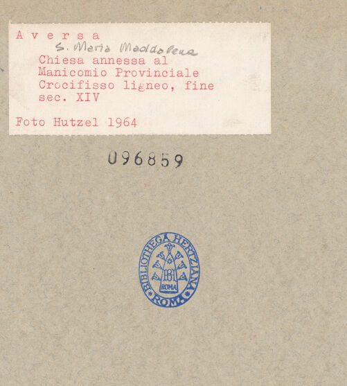 Rückseite von Hutzel, Max [https://www.deutsche-digitale-bibliothek.de/content/lizenzen/rv-ez/] Altarkreuz - Frontalansicht, bh096859_recto. Foto: Hutzel, Max.