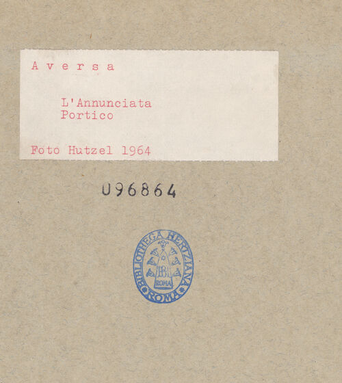 Rückseite von Hutzel, Max [https://www.deutsche-digitale-bibliothek.de/content/lizenzen/rv-ez/] Annunciata - Atrium, Detail, bh096864_recto. Foto: Hutzel, Max.