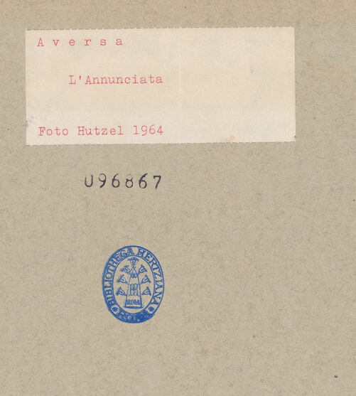 Rückseite von Hutzel, Max [https://www.deutsche-digitale-bibliothek.de/content/lizenzen/rv-ez/] Annunciata - Ansicht in Richtung Presbyterium, bh096867_recto. Foto: Hutzel, Max.