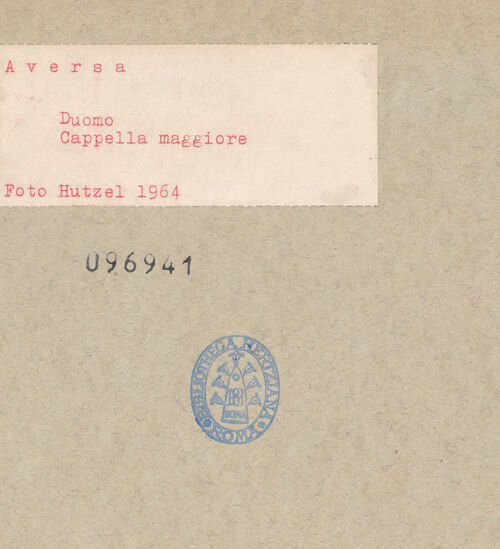 Rückseite von Hutzel, Max [https://www.deutsche-digitale-bibliothek.de/content/lizenzen/rv-ez/] Duomo - Ansicht in Richtung Altar, bh096941_recto. Foto: Hutzel, Max.