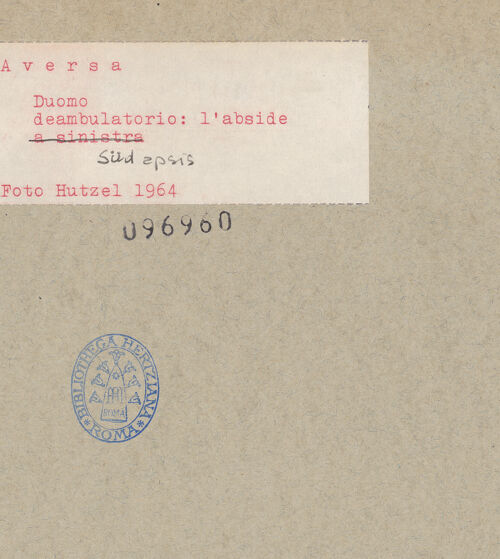 Rückseite von Hutzel, Max [https://www.deutsche-digitale-bibliothek.de/content/lizenzen/rv-ez/] Duomo - Südapsis, bh096960_recto. Foto: Hutzel, Max.