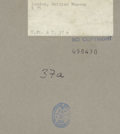 Rückseite von bh098470_recto