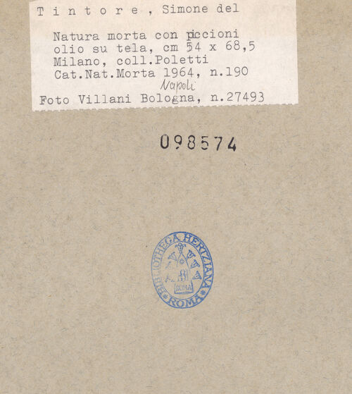 Rückseite von bh098574_recto