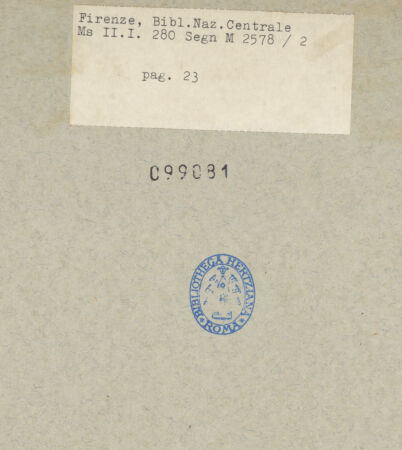 Rückseite von bh099081_recto