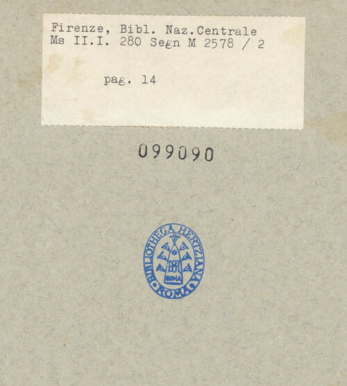 Rückseite von bh099090_recto